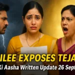 Udne Ki Aasha Written Update 26 September 2025