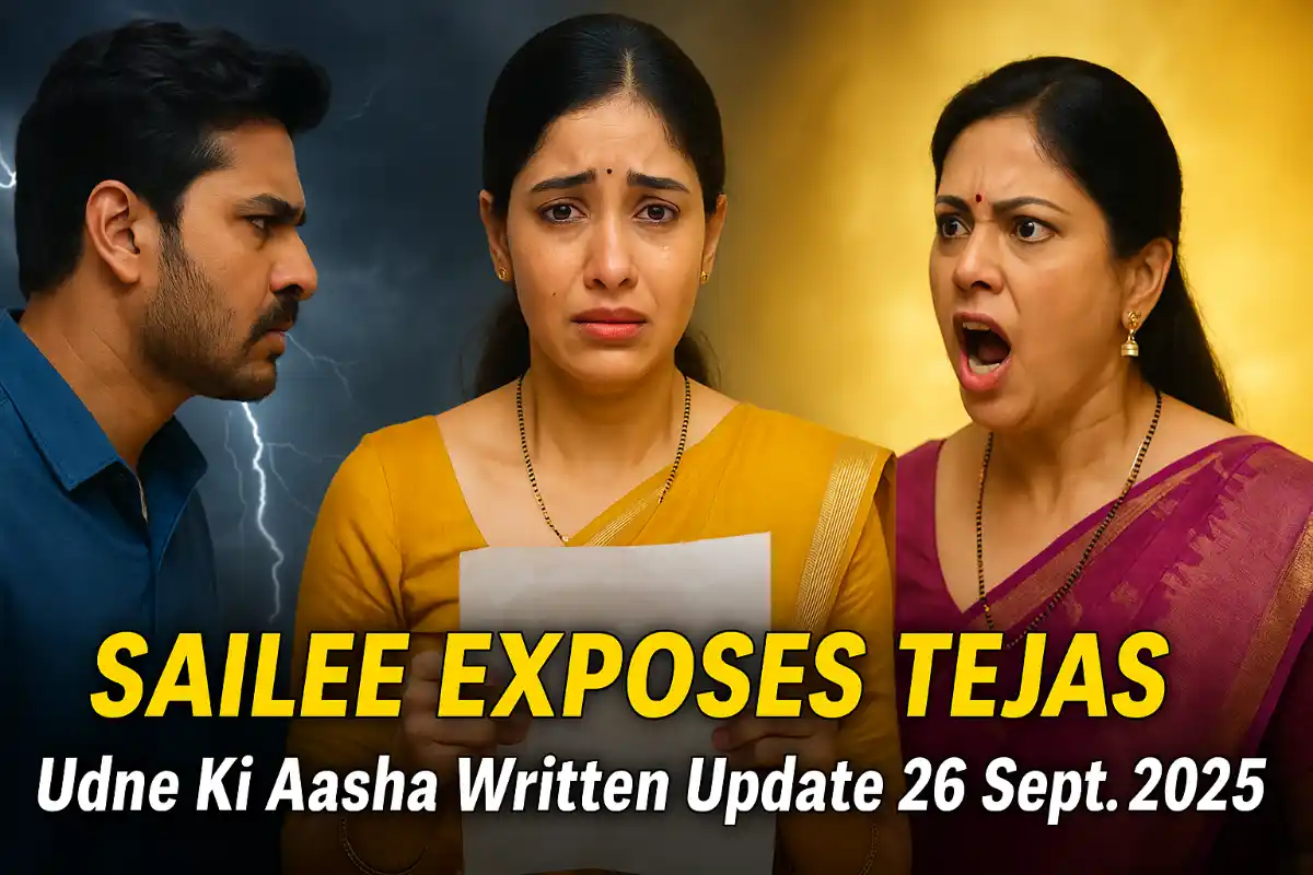 Udne Ki Aasha Written Update 26 September 2025